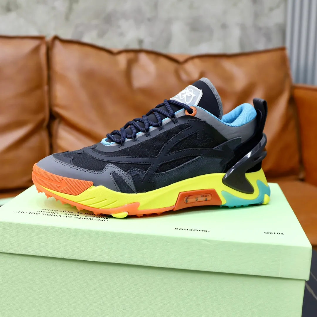 Men's shoes: 330💶[off-white]👫 Original one-to-one replica, high-end quality🥳The latest model has not been listed on the official website yet, the top version. Fabric: Imported open-edge beaded laminated leather Lining: Imported breathable mesh Outsole: Original foam soft, light and wear-resistant Imported TPU combination sole Male 38-44 (customized at 45)
